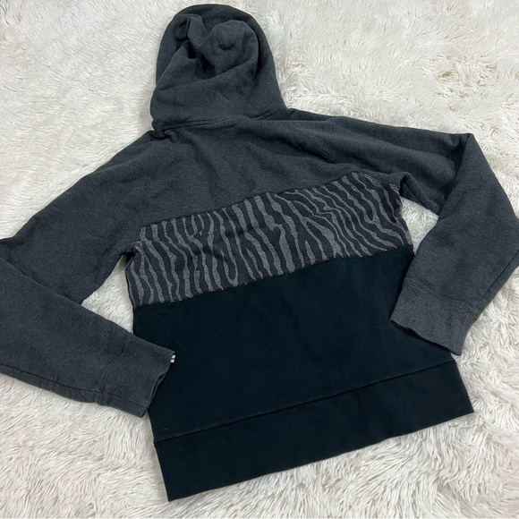 Nike Lebron Safari Print Mens Hoodie Black & Gray Size Small - Picture 9 of 12